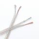 Copper Core Tinned Copper Transparent Speaker Cable , PVC Sheathed Cable Gold
