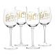 Fashionable Customized Transparent  High End Red Wine Glasses For Bar