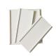 White Color Aluminum Trim Profiles 80mm Width PE Coated Easy Operation Aluminum Trim Profiles