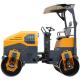 Small Size 3 Ton Ride on Double Drum Fully Hydraulic Asphalt Vibratory Road Roller Euro 5