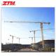 ZTT296C Flattop Tower Crane 16t Capacity 70m Jib Length 3.1t Tip Load High Quality Hoisting Equipment