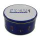 Food Gift 0.28mm Thickness Pantone PMS Colors Round Tin Box