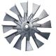 120mm 12 Blades Fan For Roasting /Oven Fireplace/Pellet Stove High-Temperature Resistant