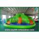 Inflatable Bounce Slide Giant Inflatable Bouncer Slide For Poor , Adult Kids Frog Bouncy Castle