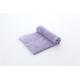 20x40cm purple color microfiber microfibre plush coral fleece towel