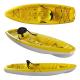 Wholesale cheap single sit on top HDPE blow molded plastic fishing kayak with factory price