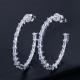 CZ Stone Earrings For Women Classic Wedding Earring Jewelry Party Fashion  CZ Simple Earring Stylish Women's Jewelry