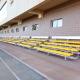 Sporting Events Outdoor Metal Bleachers Aluminum Raw Material Assembly Required