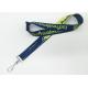 Eco Friendly Dye Sublimation Lanyards ， Id Card Holder Lanyard 20mm With Metal Hook