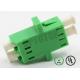 2F Duplex Fiber Optic Adapter / Plug For Optical Network Wiring , No Shutter