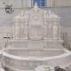 Large Marble Wall Fountain Garden Lady Water Fountains Outdoor Decorative