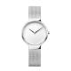 762 Movement Sliver Stainless Steel Swiss Watch , Ladies Bangle Watch Sapphire Crystal