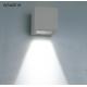 Square Pure Aluminium Outdoor LED Wall Lights COB 6W LED Outdoor Wall Lamp IP54