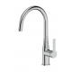 Anti Fingerprint Kitchen Sink Mixer Taps 360 Degree Rotatable