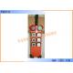 Radio Hoist Push Button Switch Crane Remote Control 6 Buttons Within 100m