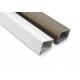Anodized Aluminum Sliding Door Extrusion Profile , 6000 Series Corrosion Resistance