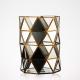 16 * 14 * 40cm Decorative Planter , Metal / Glassless Geometric Terrarium