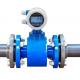 Reliable Industrial Electromagnetic Water Flow Meter Input Voltage 110v/220v