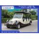 8 Person Golf Cart Car With Baskte / Electric Classic Cars For Park / Hotel