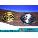 Copper Color Poker Table Accessories , Windproof Stainless Steel Ashtray