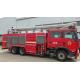 32M Hydraulic Telescopic Water Fire Truck With 5000L Water 2000L Foam Capacity