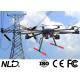 FCC CE Power Line Drone For Survey Remote Control Drone Powerline Inspection
