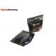 Foil Steam Proof Stand Up Plastic Pouches , Tobacco Pouch Bag With Zipper / Tear Notch