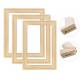 MDF Board Pine Canvas Stretcher Bars Kiln Dried Splinter Free For DIY Framing