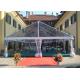 Transparent Sidewall Romantic Large Wedding Tents Aluminum Alloy Structure Marquee