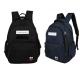 Customized Black Laptop Bag Backpacks With Padded Shoulder Straps