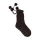 Custom Brown Acorn Slipper Aloe Infused Spa Socks For Pamper Feet