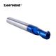 CNC Solid Carbide Tungsten Milling Cutters 2 Flute Ball Nose End Mill For Steel