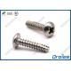304/316/410 Stainless Steel Philips Pan Head Tapping Screw, Type 25 or BT