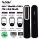 NASV Wireless 2 In1 Flat Iron Hair Straightener Brush Comb USB Plug LCD Display