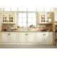 1800mm SS304 Solid Wood Kitchen Cabinets