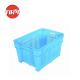 External Size 545*345*250mm Agriculture Plastic Crate for Vegetables Transportation