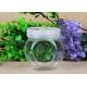 Special Style Clear Plastic Cylinder / Security Screw Cap Bottle Food Grade