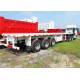 20ft 40ft 45ft 53ft 30 ton low Flatbed Semi Trailer fuwa axles