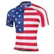 America Flag Club Cut Team Breathable Cycling Sports Clothing