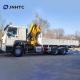 HOWO Crane Truck 6x4 400HP Cargo Truck With 10ton Boom Crane Truck