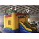 Colorful Blow Up Bounce House , Triple Stitching Castle Inflatable Bounce House