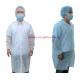 Disposable Lab Coats Nonwoven Fabric Work Coveralls Food Workshop White Ropa Dustproof Gown Velcro Protective Clothing