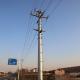 10kv To 220kv Galvanized Steel Tower 9m Tubular Electric Pole