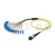 USCONEC MTP-LC Breakout Cable 16 Core Single Mode G657A1/A2 Standard Loss 3.0mm To 0.9mm