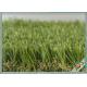 Anti - UV Roof Landscaping Artificial Grass S Shape Monofil PE + Curly PPE