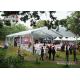 Aluminum Frame Small Garden Marquee Tent Waterproof with Glass Walls