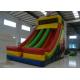 Spiderman Theme Commercial Inflatable Water Slides 8 X 5 X 7m Enviroment - Friendly