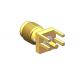 IEC60169-15 SMA RF Connector Straight Female PCB SMA Connector Soldering