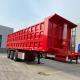 High Capacity 40ton Side Dump Trailer with Hydraulic Rear Tipper and 3 Axles 4 Axles