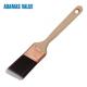 Tapered brush,angled paint brush,professional paint brush with synthetic filament long wooden handle\